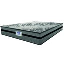Ver imagem 1 de Colchão Casal King Gazin com Molas Ensacadas Rubi 193x203x32cm Cinza/preto