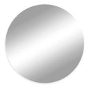 Ver imagem 6 de Espelho Redondo de Parede 30cm Vidro Lapidado Luxo Banheiro Quarto Sala