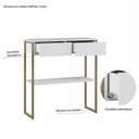 Ver imagem 3 de Aparador Industrial 2 Gavetas Dijon