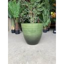 Ver imagem 4 de Vaso para Plantas Grande Decorativo Sala Jardim Alto Brilho e Leve 40cm (liso/verde-musgo)