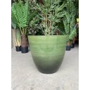Ver imagem 7 de Vaso para Plantas Grande Decorativo Sala Jardim Alto Brilho e Leve 40cm (liso/verde-musgo)
