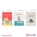 Ver imagem 3 de Kit Quadros Decorativos PET 3 peças