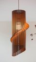 Ver imagem 2 de Luminária Teto tipo Pendente em MDF - Completa