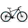 Bike Aro 29 Ksw Xlt100/200 24v com Shimano e Freios Mecânico Cor:preto+azul;tamanho:15 - 1