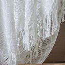 Ver imagem 3 de Manta Tricot Style Decorativa 127x152 Toque Super Macio Branco
