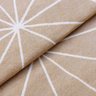 Tapete para Sala Geometrico Star Areia - 200x132 Comercial Textil 32480 - 2