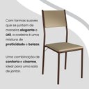 Ver imagem 7 de Conjunto Sala de Jantar Mesa 160x90cm Base Pérola Tampo Mdf Laca com Vidro Florença