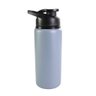 Garrafa Squeeze de Alumínio 600ml com Alça - Cinza - 2