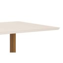 Ver imagem 6 de Mesa para Cozinha Natalí Sc70 + Tampo Madeirado Vidro Reto 160x90cm Nature-off White - Henn
