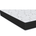 Ver imagem 5 de Colchão Viúva de Espuma D45 Bari (Malha) 24x128x188cm Orthoflex Preto/Branco