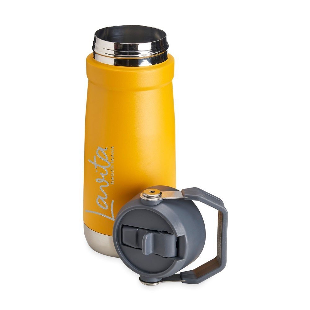 Garrafa Térmica 500 Ml Amarelo Escuro - 2