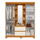 Ver imagem 4 de Guarda Roupa Solis Cinamomo Off White