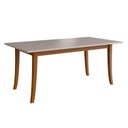 Ver imagem 1 de Mesa de Jantar Retangular 6 Lugares 170x90cm Ref 922 Marrom/Imbuia