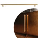 Ver imagem 1 de Puxador Primus Il 814 - Dourado Matte - 384mm
