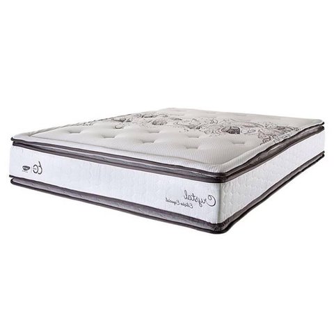 Colchão King Sun House Casal Crystal Tecido Malha 193x203x35 - 61857