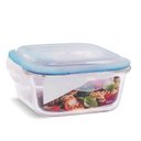 Ver imagem 1 de Pote Vidro Hermético Trava Mais Forno Micro-ondas e Freezer 800ml - Quality House