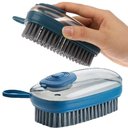 Ver imagem 1 de Escova Dispenser 3 em 1 Limpeza Multifuncional Limpa Roupas Louças