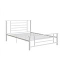 Ver imagem 3 de Cama de Casal em Ferro Emy Yescasa Branco