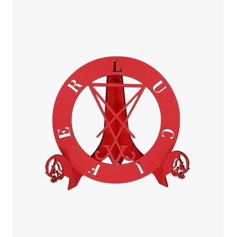 Sigilo Magico Lucifer:vermelho