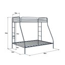 Ver imagem 4 de Beliche Casal + Solteiro em Ferro Nice