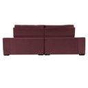 Ver imagem 6 de Sofá Retrátil e Reclinável 2,35m Cama inBox Big Puffer com SoftGel D40 Velupluma Vinho