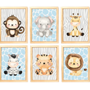 Ver imagem 1 de Quadro Infantil 6 un A4 vidro e pendurador