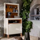 Ver imagem 1 de Aparador Buffet Cantinho do Café Flow 2 Portas com Pés em Madeira - Rede Móveis