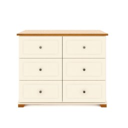 Conjunto Dormitório 1 Cama Casal 1 Mesa de Cabeceira 1 Cômoda Ananda CabeCasa MadeiraMadeira - 18