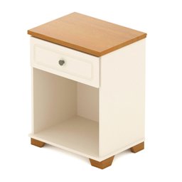 Conjunto Dormitório 1 Cama Queen 1 Mesa de Cabeceira 1 Cômoda Ananda CabeCasa MadeiraMadeira - 17