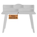 Ver imagem 6 de Mesa Escrivaninha com Nichos Sofia Branco
