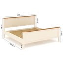 Ver imagem 2 de Conjunto Dormitório 1 Cama King 2 Mesas de Cabeceira Ananda CabeCasa MadeiraOriginals