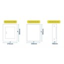 Ver imagem 4 de Quadro de Distribuição Andaluz 34 Din Embutir Barramento Trifásico 100a