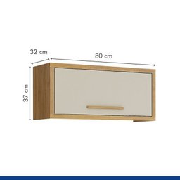 Lavanderia Modulada 2 Armários Aéreos e Balcão Torino - 17