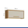 Lavanderia Modulada 2 Armários Aéreos e Balcão Torino - 17