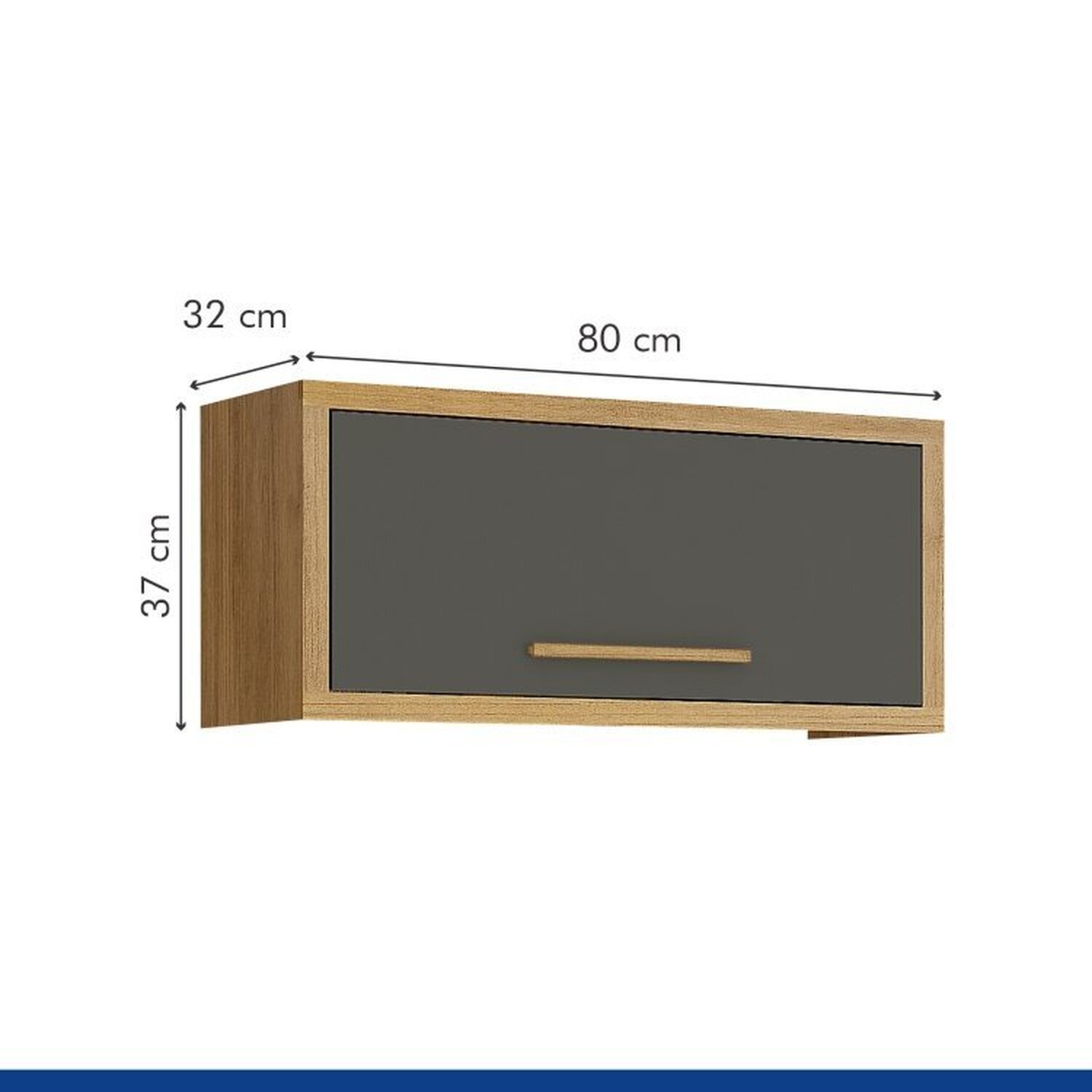 Lavanderia Modulada 2 Armários Aéreos e Balcão Torino - 17