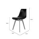 Ver imagem 1 de Kit 2 Cadeiras Leda Saarinen Design Branca