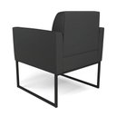 Ver imagem 6 de Kit 2 Poltronas Base Industrial Preto Marisa Corino D03 - D\'rossi Cor Preto