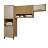 Lavanderia Modulada Armário Multiúso e 2 Armários Aéreos Torino - 2