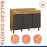 Lavanderia Modulada 2 Armários Aéreos e Balcão 120cm Dakota - 13