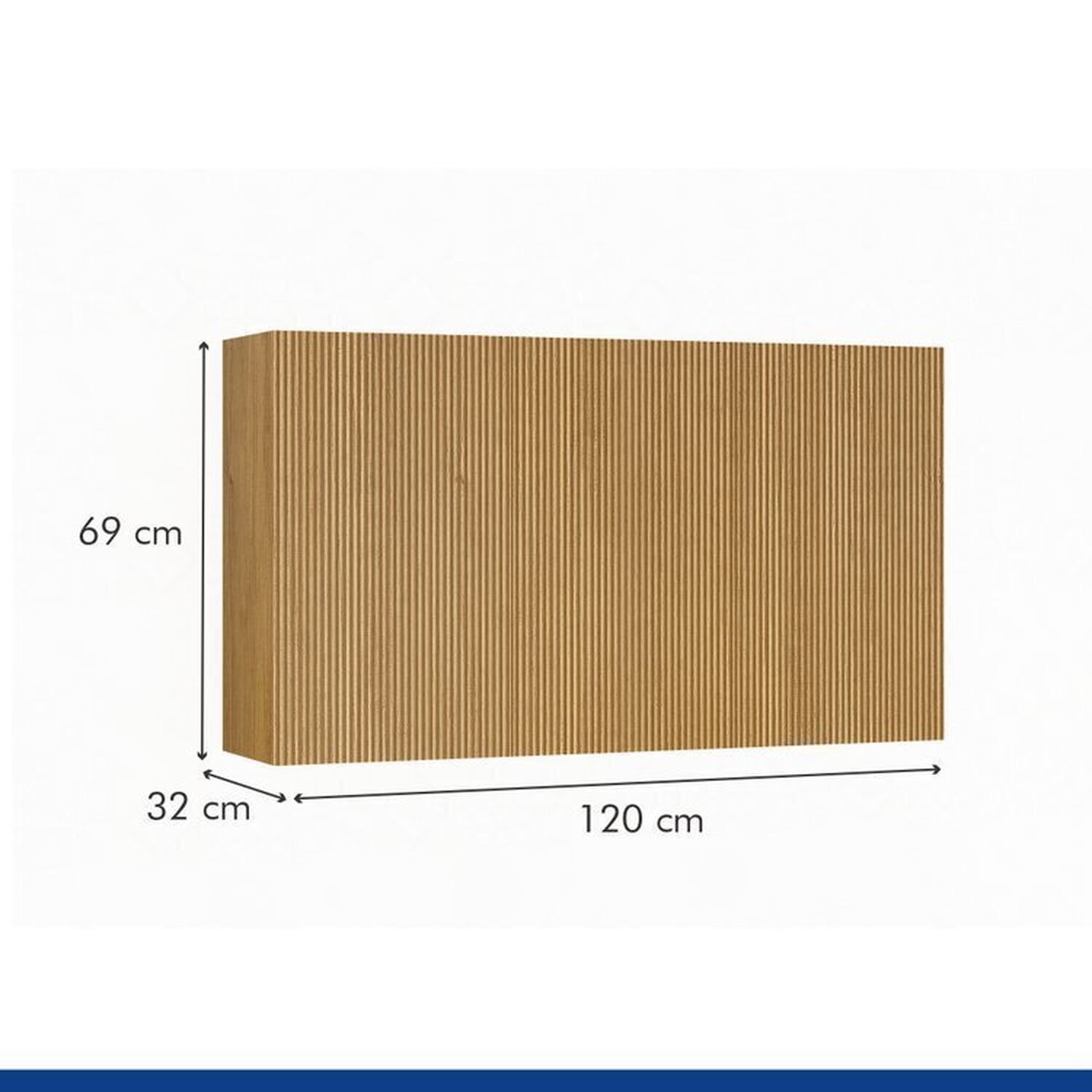 Lavanderia Modulada 2 Armários Aéreos e Balcão 120cm Dakota - 8