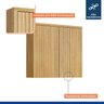 Lavanderia Modulada 2 Armários Aéreos e 2 Balcões Torino  - 14