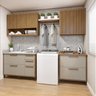 Lavanderia Modulada 2 Armários Aéreos e 2 Balcões Torino  - 1