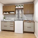 Ver imagem 1 de Lavanderia Modulada 2 Armários Aéreos e 2 Balcões Torino