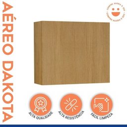 Lavanderia Modulada Balcão e 2 Armários Aéreos com Portas Frisado Dakota - 12