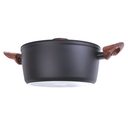 Ver imagem 4 de Jogo de Panelas Antiaderente Ceramic Life 4 Peças Sirius com Indução Preto Brinox