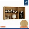 Lavanderia Modulada Balcão e 2 Armários Aéreos com Portas Frisado Dakota - 6