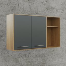 Lavanderia Modulada Armário Multiuso, 1 Balcão 3 Portas e Armário Aéreo Áustria - 16 Lavanderia Modulada Armário Multiuso, 1 Balcão 3 Portas e Armário Aéreo Áustria - 16