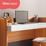 Escrivaninha Mesa Escritório Versa Home 120cm Escritorio 1 Gaveta - 7
