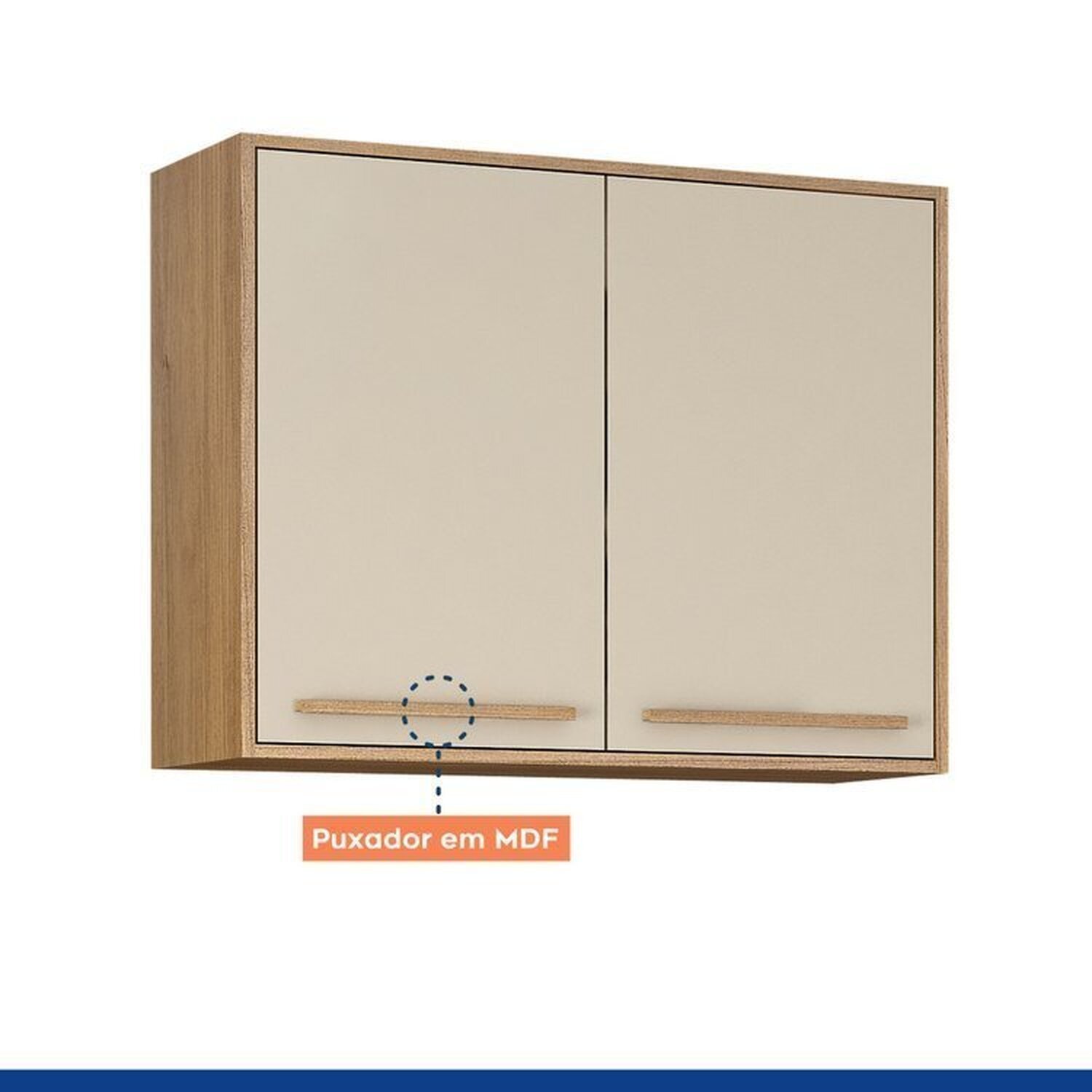 Lavanderia Modulada com 2 Armários Aéreos e Balcão 3 Portas Salvador - 10