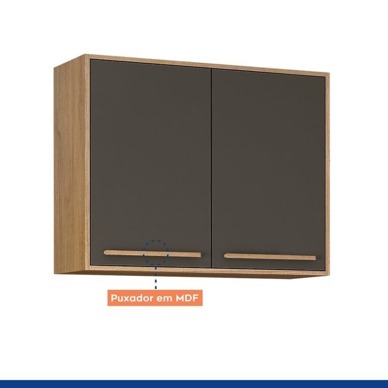 Lavanderia Modulada com 2 Armários Aéreos e Balcão 3 Portas Salvador - 10